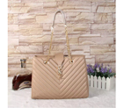 Saint Laurent Large Cabas lambskin Leather Bag Y3009 Apricot