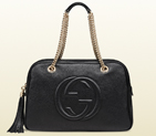 Soho leather chain shoulder bag 353126 A7M0G 1000