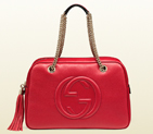 Soho leather chain shoulder bag 353126 A7M0G 6523
