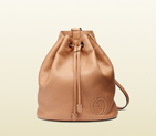 Soho leather drawstring backpack 368588 A7M0N 2754