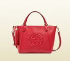 Soho leather top handle bag 369176 A7M0G 6523