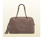 Soho nubuck leather chain shoulder bag 353126 AHHHG 2137