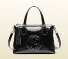 Soho soft patent leather top handle bag 308362 AB80G 1000