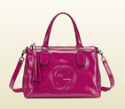 Soho soft patent leather top handle bag 308362 AB80G 5523
