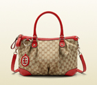 Sukey original GG canvas top handle bag 247902 FAFXG 8411
