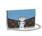 Tribal Mask Chain Wallet M60796
