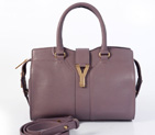 YSL Small Cabas Chyc Bag 8220 Pink-Purple 8220