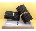 Yves Saint Laurent Classic Monogramme Tassel Clutch 311212 Black 311212