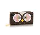 Zippy Wallet Monogram Flowers