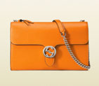 gucci interlocking leather shoulder bag 387604 AP00N 7629