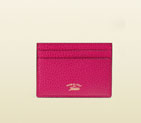gucci swing leather card case 368876