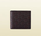 guccissima leather bi-fold wallet 212185 A0V1R 2019 212185