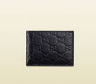 guccissima leather bi-fold wallet 233155 A0V1R 1000 233155