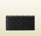 guccissima leather long wallet 233154 A0V1R 1000