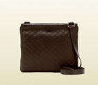 guccissima leather messenger bag 201446 BNX1G 2145