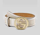 belt with interlocking G buckle 142931 F069G 9066