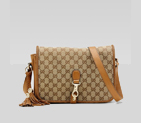 'marrakech' medium messenger bag with woven leathe 257024 FWHDG 9662