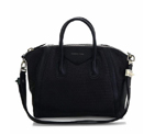 Givenchy Weave Embossed Antigona Bag Calf Leather 9981 Black