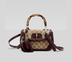 'new bamboo' small top handle bag with tassels and 247143 FWCGN 9757