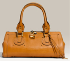 Chloe 'Aurore' Calfskin Padlock Satchel 3S320451