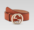 belt with interlocking G buckle 114876 AA61G 6411