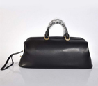 2012 New Celine Original Leather Tote Bag 348 Black