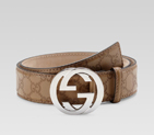 belt with interlocking G buckle 114984 AA61N 2814