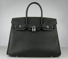 35CM Black Cowhells Stripe (silver) HBK35BCSS06