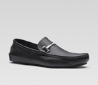 moccasin with engraved interlocking G horsebit 233526 AHM00 1000