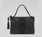 'handmade' medium shoulder bag with woven web deta 263952 ANG1G 1000