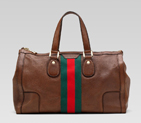 'seventies' medium tote with signature web 271625 CIX1W 8643