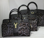 Yves Saint Laurent Cabas Chyc Medium Bag 279079M Grey 279079M
