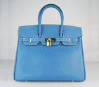 35CM Middle Blue (gold) HBK35MBG014
