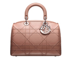 Small rosewood leather 'Dior Granville' polochon bag M1305PGCA M265