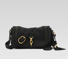 'handmade' medium shoulder bag with woven leather 263954 ANG0G 1000