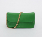 Celine Gourmette Small Bag in Ferrari Leather Green 12008