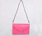 Hermes Liddy Bag clemence leather in Peach with Silver hardware 1038