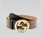 belt with interlocking G buckle 114876 FT0FG 9643