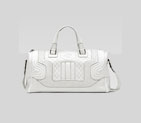 duffel with patchwork, perforations, and interlock 235756 FPO5X 9014