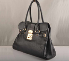 Miu Miu Calf Leather Tote Bags 90331 Black 90331