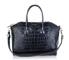 Givenchy Antigona Bag Crocodile Leather 9981 Black