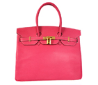 Hermes Birkin 35CM Palm stripes leather in Peach with Gold hardware H35PSPG