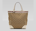 'mayfair' medium tote with web bow detail and inte 257062 FFKPG 8420