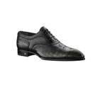 MANHATTAN RICHELIEU IN WAXED ALLIGATOR LEATHER