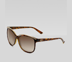 medium round frame sunglasses with GG detail on te