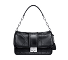 New Lock bag in black leather M9803PGNV M900