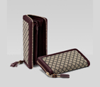zip around wallet with tassel and bamboo detail 224253 FAGJG 9751
