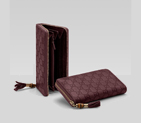 zip around wallet with tassel and bamboo detail 224253 A261G 6017