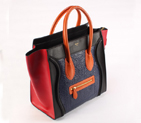 Celine Luggage Juboo Woman Handbag Maroon Black Navy Blue 98170