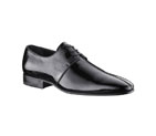 MASTER DERBY IN DAMIER EMBOSSED PATENT CALF LEATHE YQPA1XDX